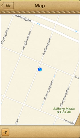 Find my friends by Apple - Map location